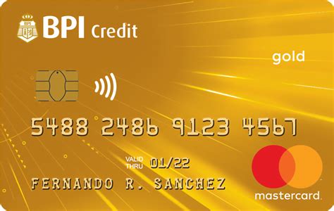 bpi gold mastercard promo